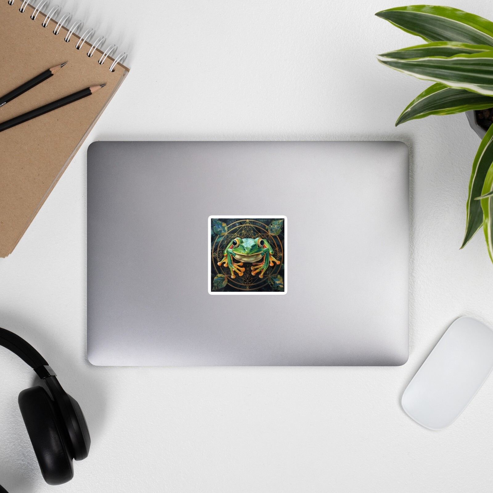 World of Wilds – Frog Lookin' at You – slappin' sticker