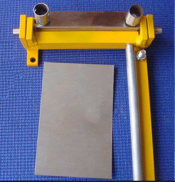 Hot Manual sheet metal iron aluminum copper plate bending machine 100mm width-