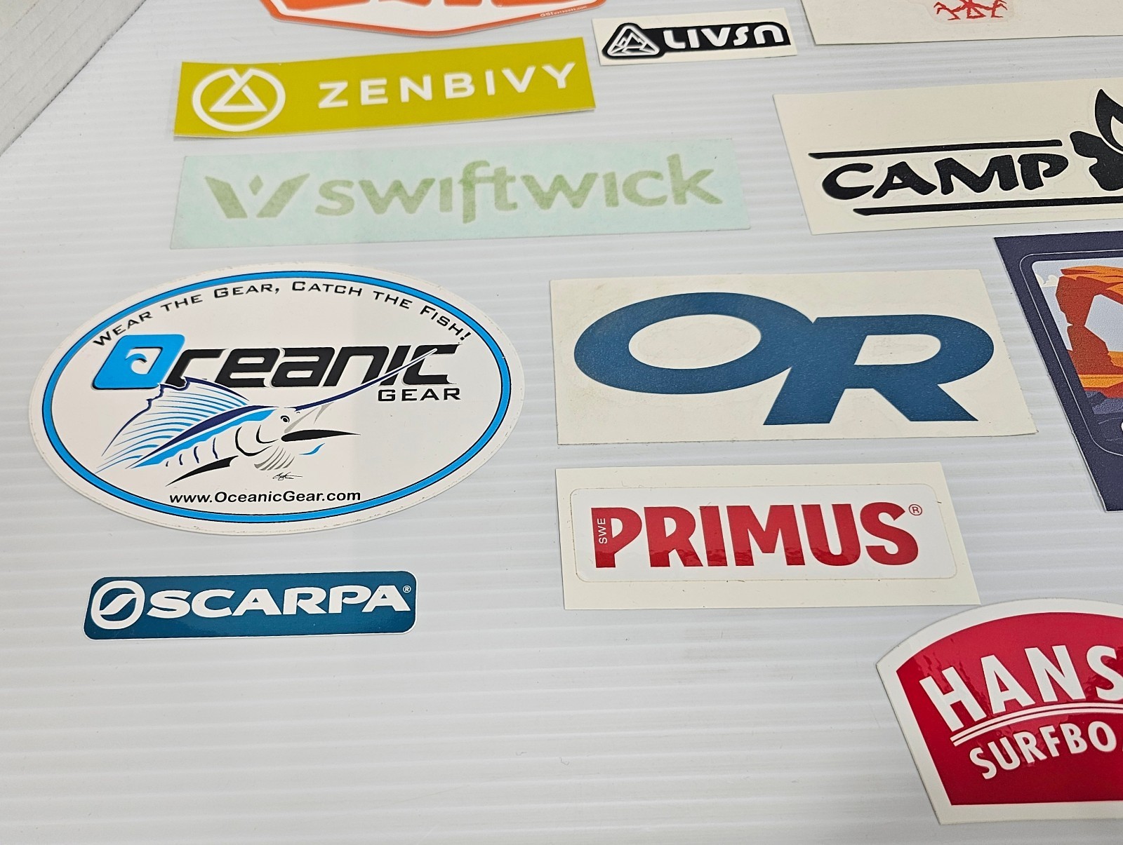 Outdoor Hiking & Camping Sticker & Decal Lot Primus Camp Chef Osprey Lot Of 20