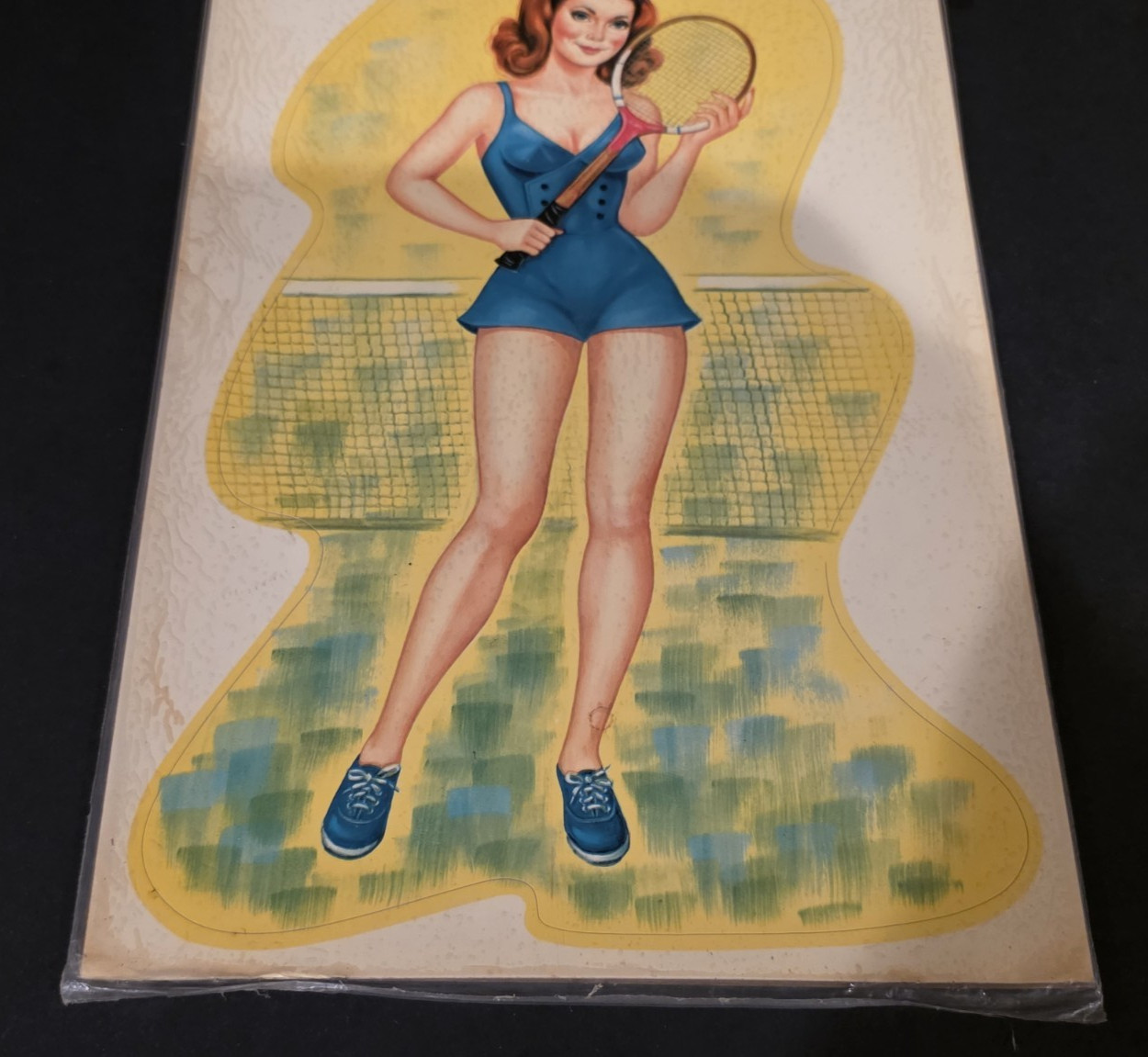 1960's-70's SPORT STIK Original Vinyl Sticker-Decal-UNUSED-Great Display-NOS