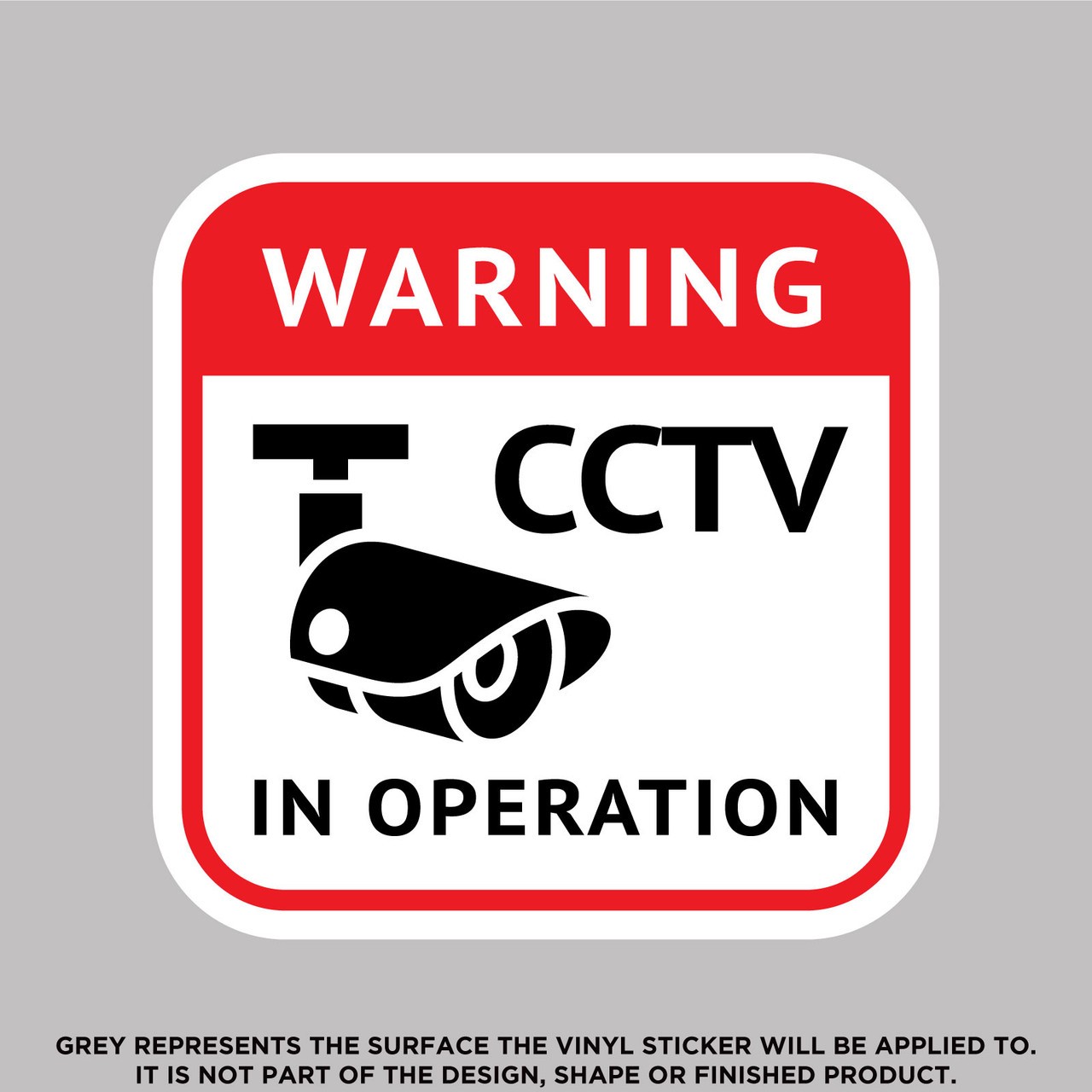 Warning CCTV In Operation