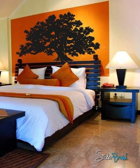 Tree Wall Decal Sticker. Big Oak Tree Vinyl Wall Decal Sticker Bedroom Decor 410