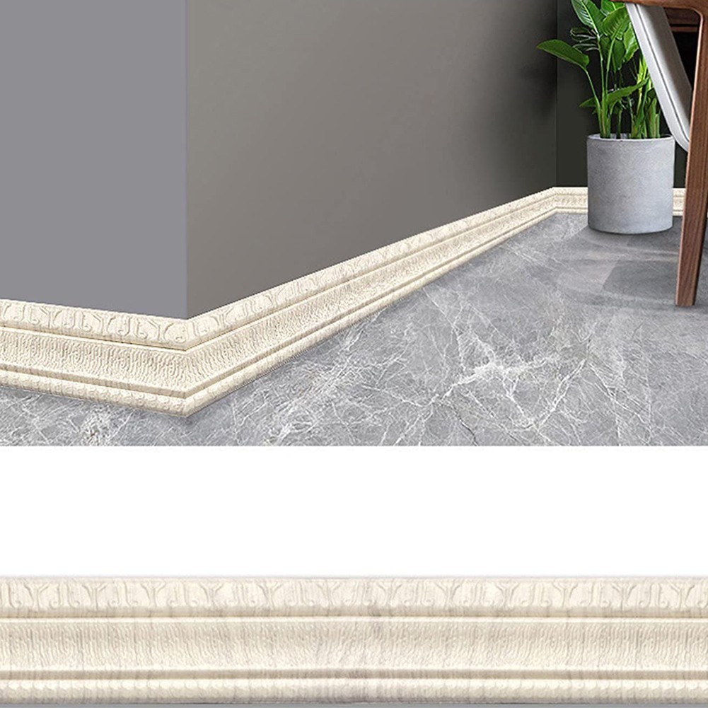 8CM??230CM Wall Trim Line Skirting Border Decor Sticker Wallstick Decor