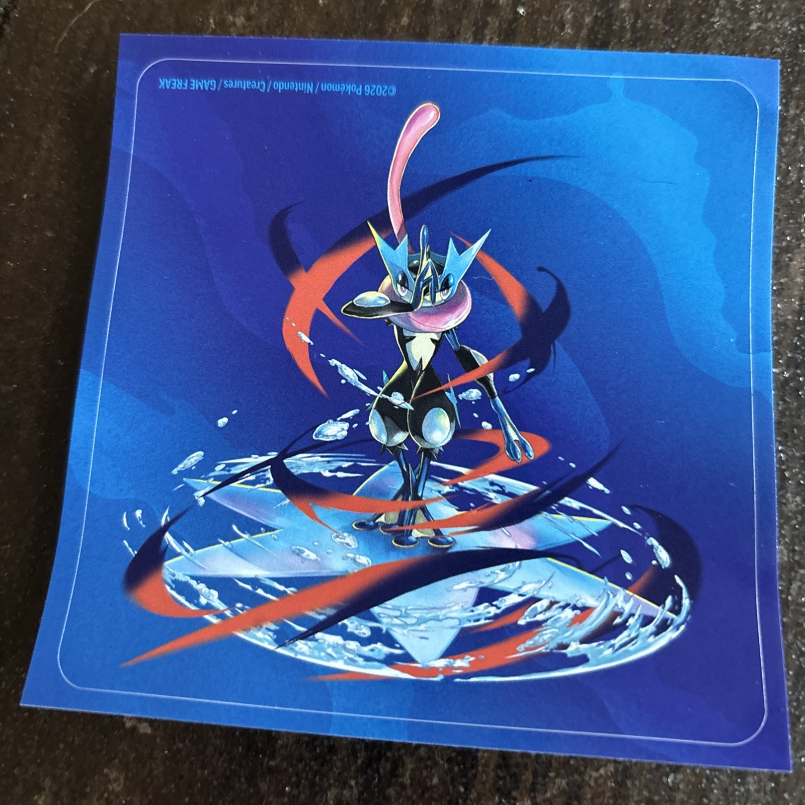 Pokemon TCG Mega Evolutions Mega Reusable Sticker