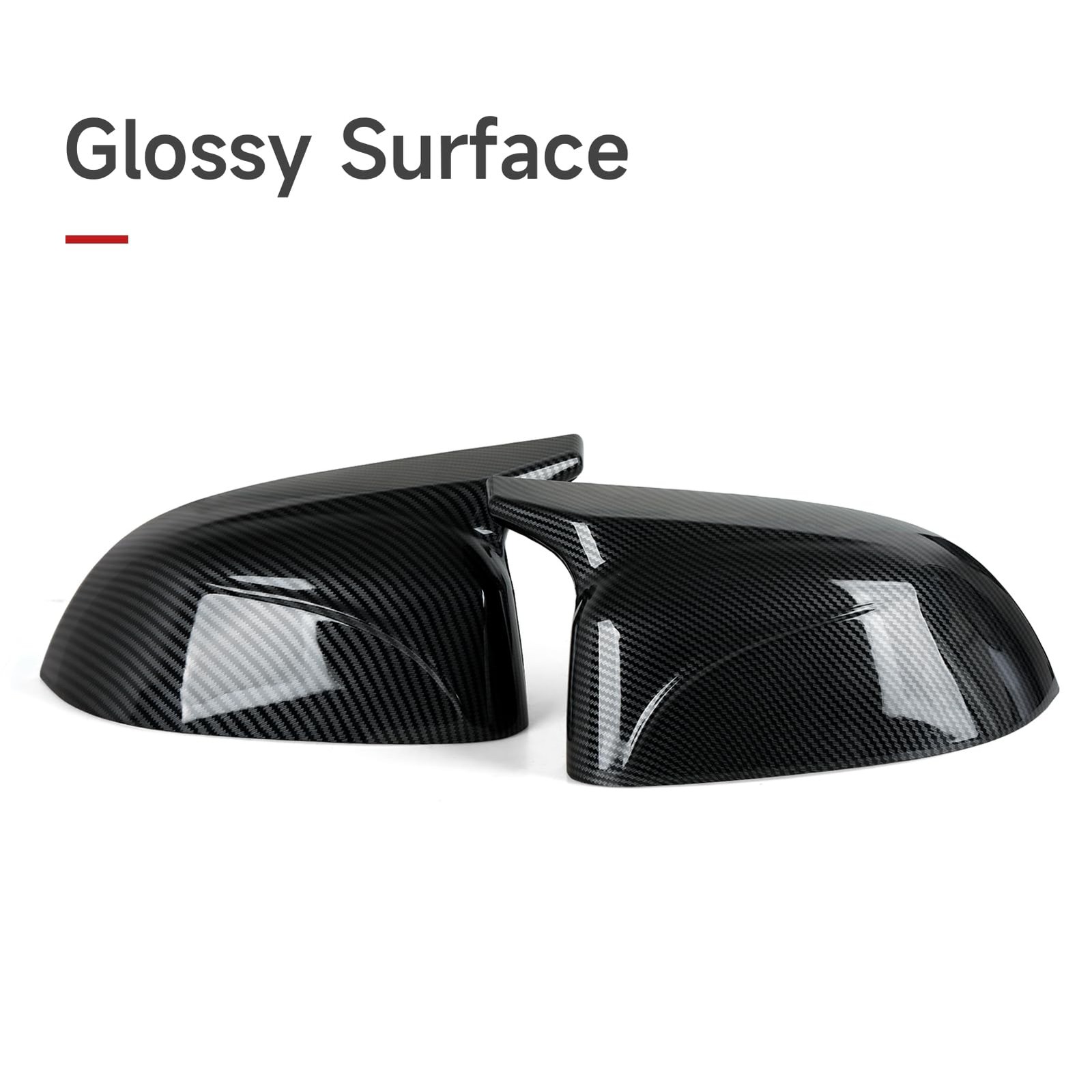 Carbon Fiber Rearview Mirror Cover Trim for BMW X3 X4 X5 X6 X7 Accessories