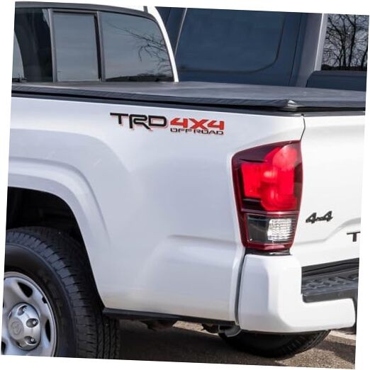 GRITKULTURE Removable TRD 4×4 Offroad Bedside Graphic Vinyl Decals 2 Pack for