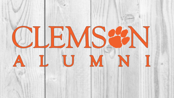 Clemson Tigers-Alumni Vinyl Decal- National Champions Go Tigers!