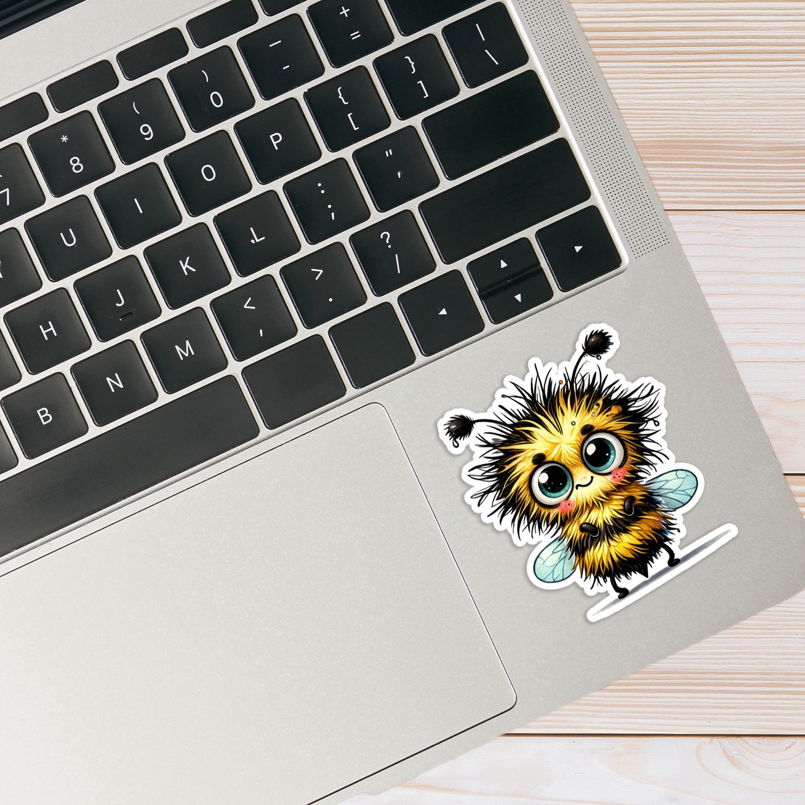 Cute Bee – Vinyl Decal Sticker – Car Window Laptop – #527