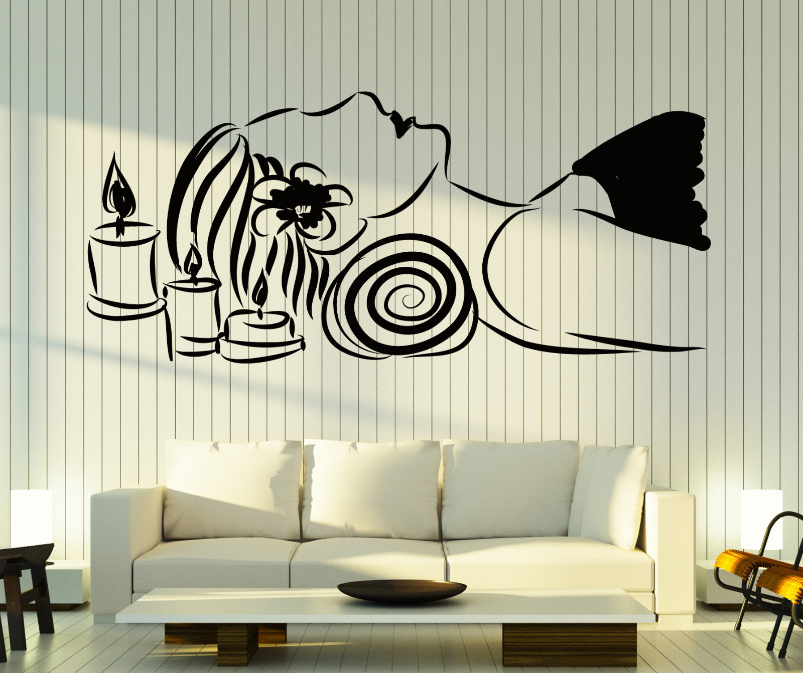 Wall Stickers Vinyl Decal Massage Beauty Salon Spa Relaxation Relax z4590