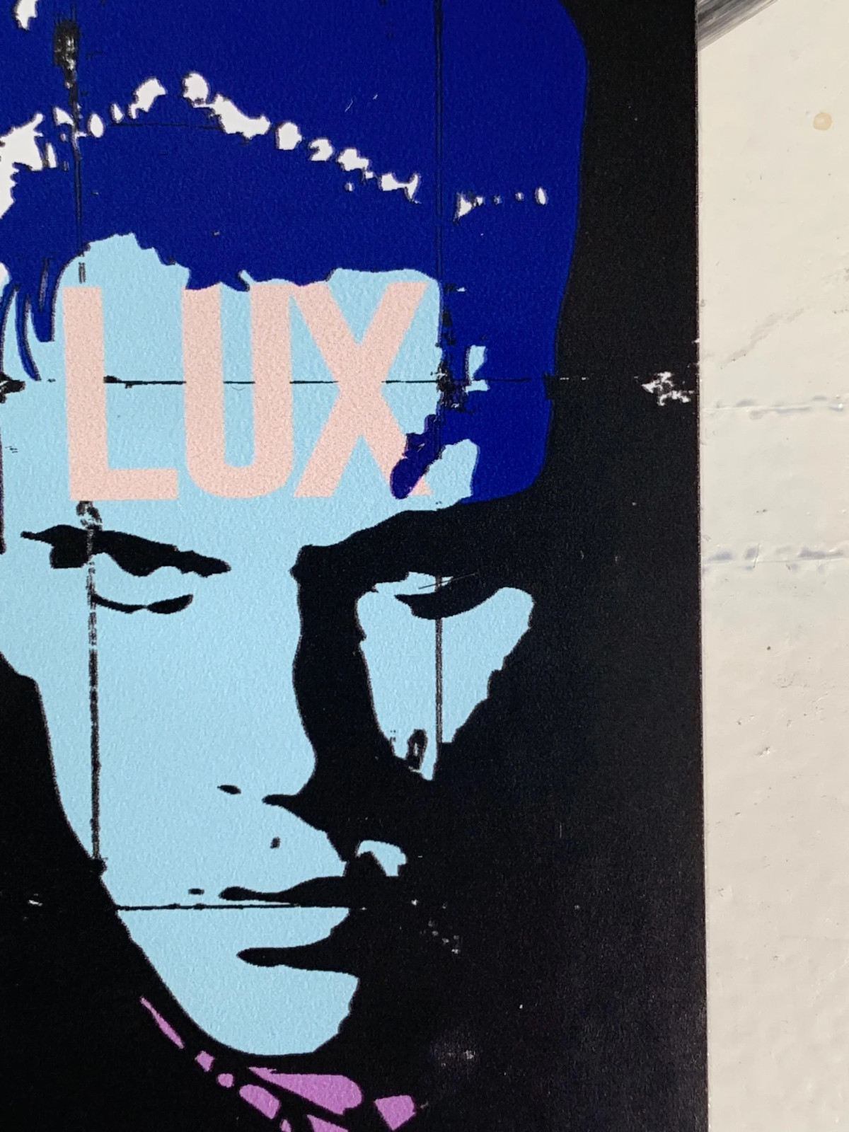 Lux Interior Sticker : The Cramps, Punk Rockabilly Pop Art 2.5in x 3.75in