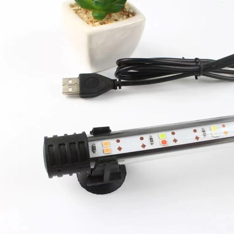 LED Aquarium Light USB Submersible Lamp 18–58cm Waterproof Fish Tank Grow