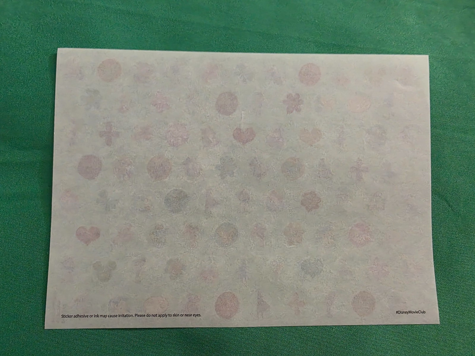 Disney Movie Club Easter 84pc Sticker Sheet New Gift Phone Tablet Kids Party DIY