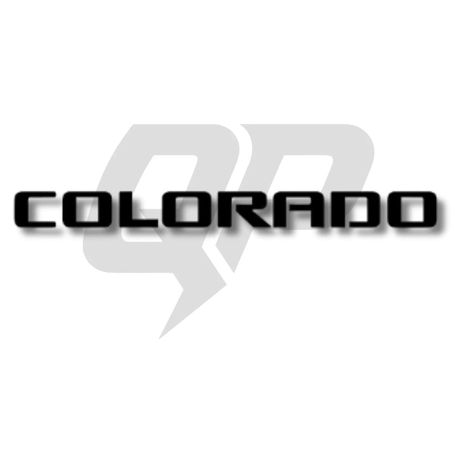 Compatible With Chevy Colorado Logo Decal | Premium Vinyl Emblem Sticker