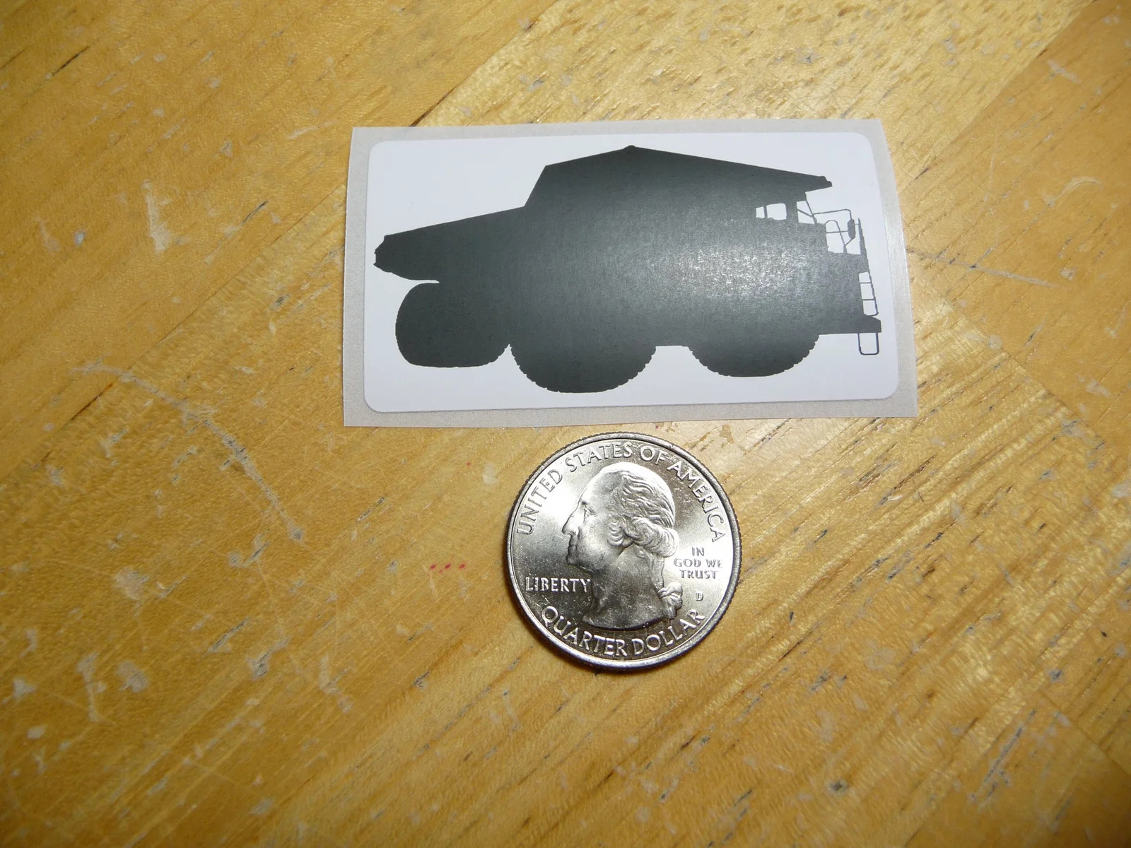 DUMP TRUCK STICKER DECAL 1 – 50 BULK PACK FUNNYHEAVY EQUIPMENT CONSTRUCTION