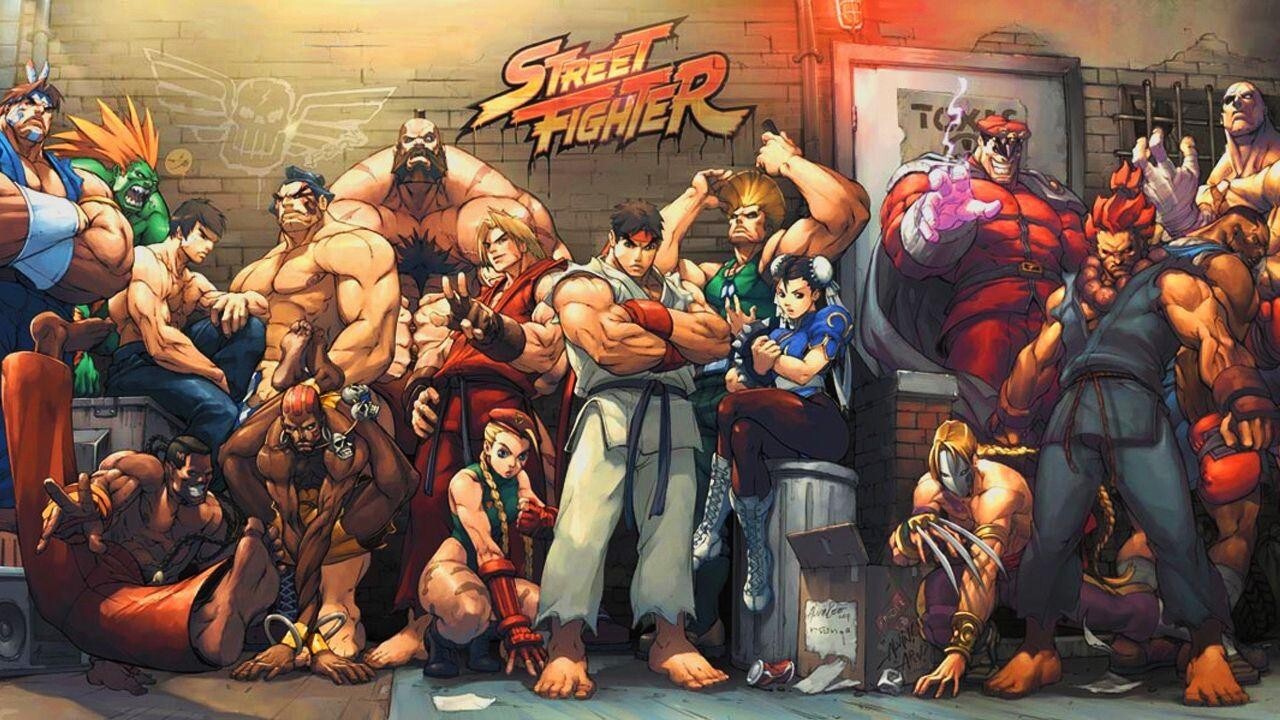 Street Fighter 2 (1) 3.5 Inch Width Vinyl Sticker Decal Indoor/Outdoor
