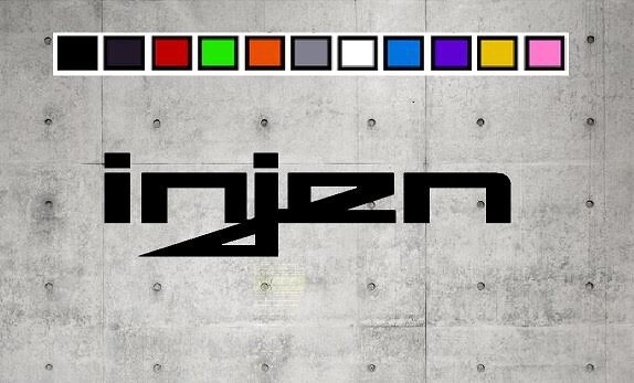 Injen LOGO Vinyl Decal Sticker Emblem Car Truck Window 4" 6" 8"