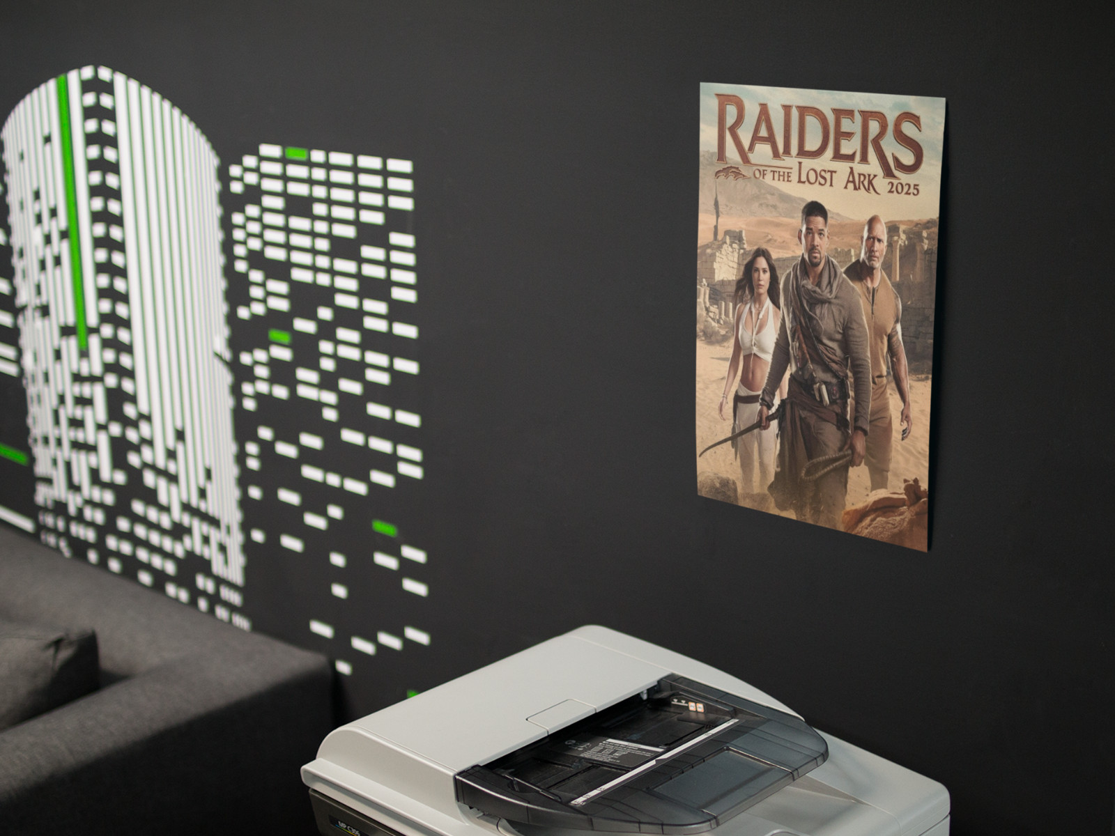Adventure Archaeology Movie Style Wall Vinyl Decal Poster Print Removable Adhesi
