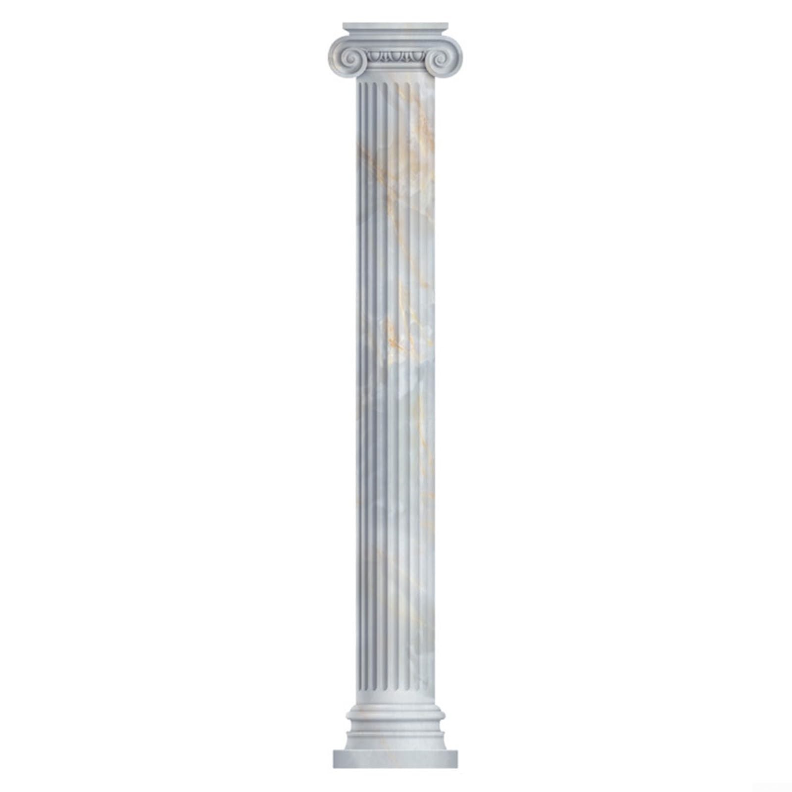 Roman Column Wall Sticker, 3D Effect Roman Column Decorative Sticker for Livi…