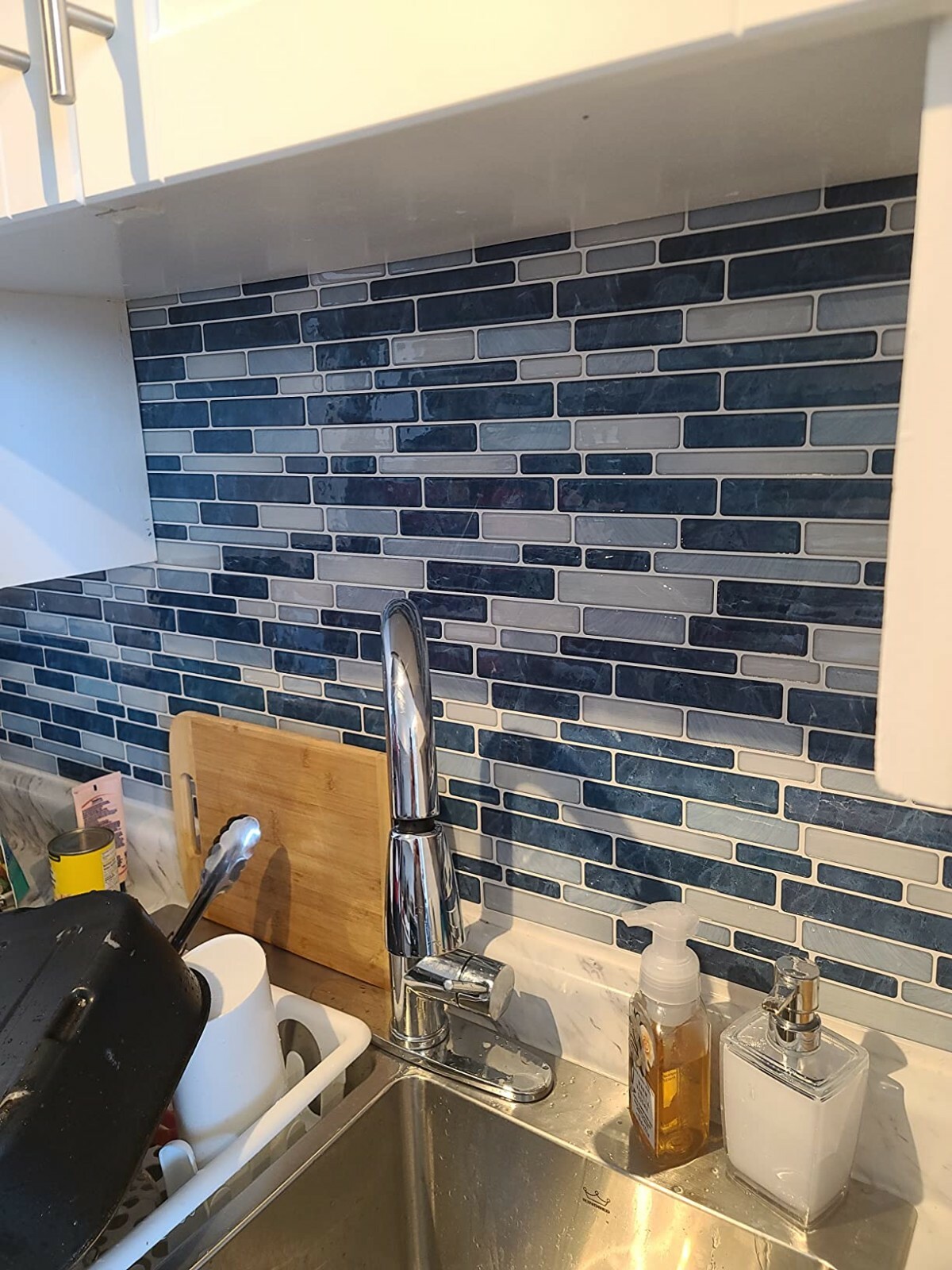 Art3d 10 Sheets Self-Adhesive Kitchen Backsplash, Decorative Tiles