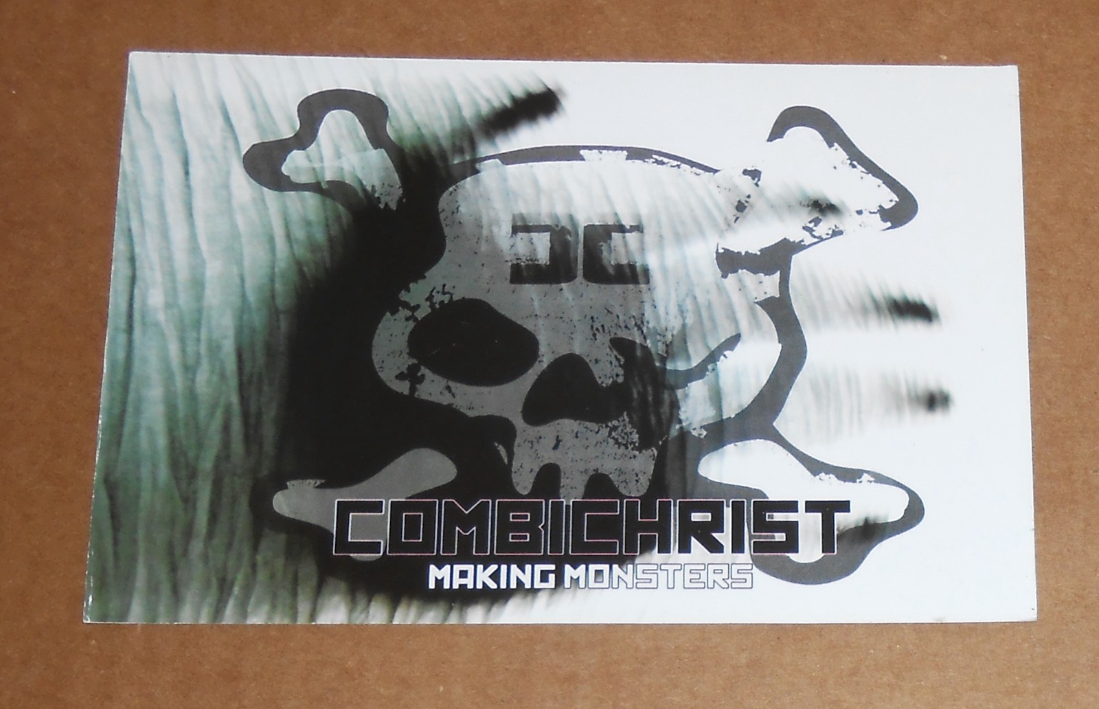 Combichrist Making Monsters Card Handbill Original Promo 6×4