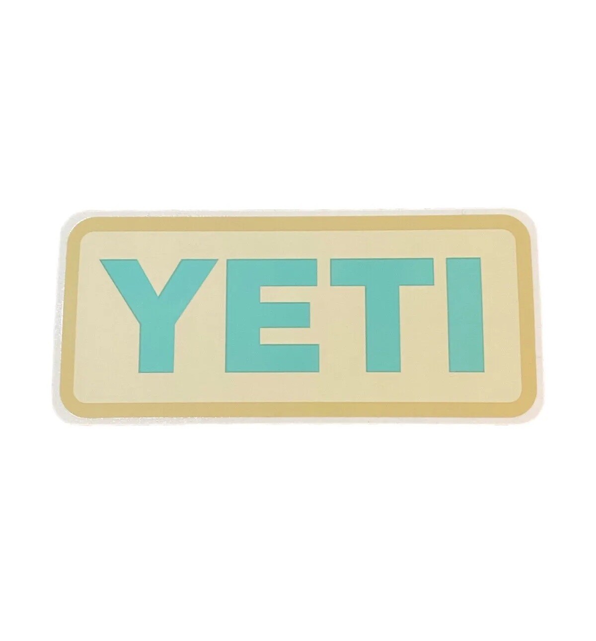 7 AUTHENTIC NEW YETI Decal Sticker 4" x 1.75” – Choose Your Color