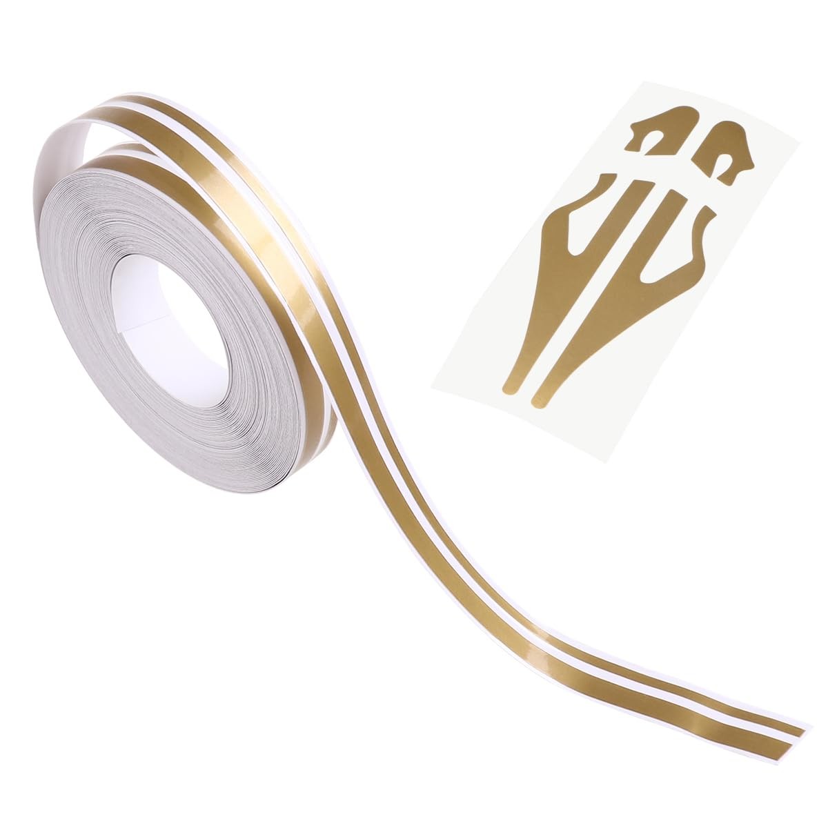 Side Stripes Auto Pinstripe Tape Decal Vinyl Striping Pin Stripe Double Line Tap