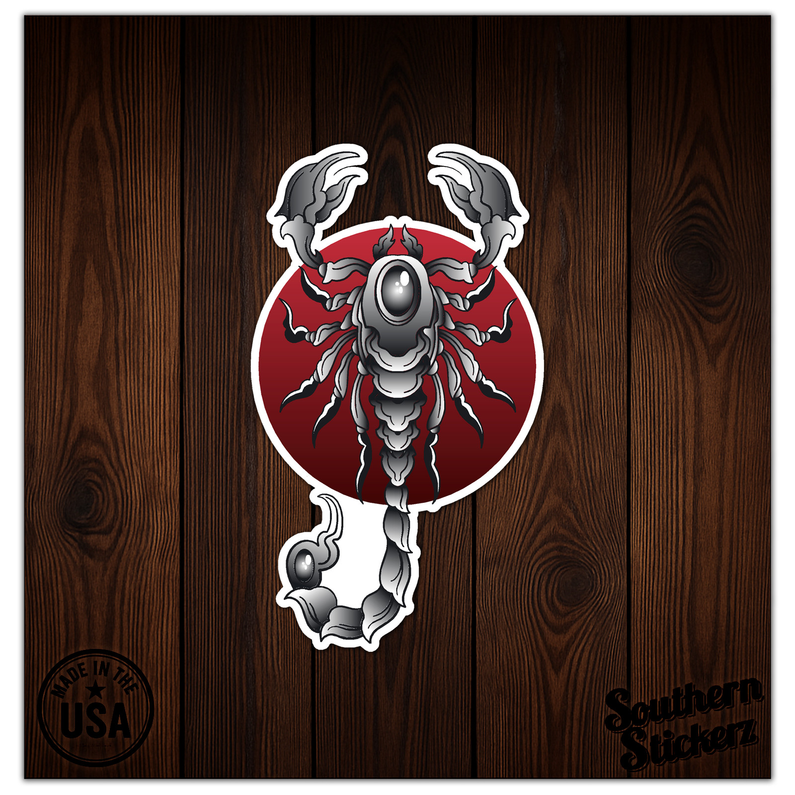 Scorpion – Vinyl Decal Sticker – Car Window Laptop – ebn9171