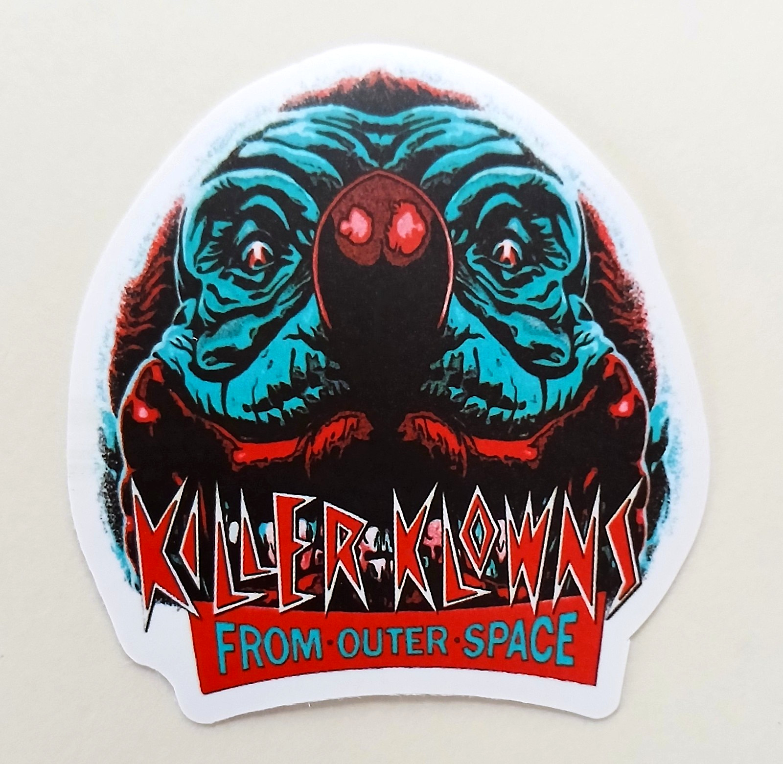 Killer Clowns From Outer Space – Die Cut Sticker Decal Horror Movie Film