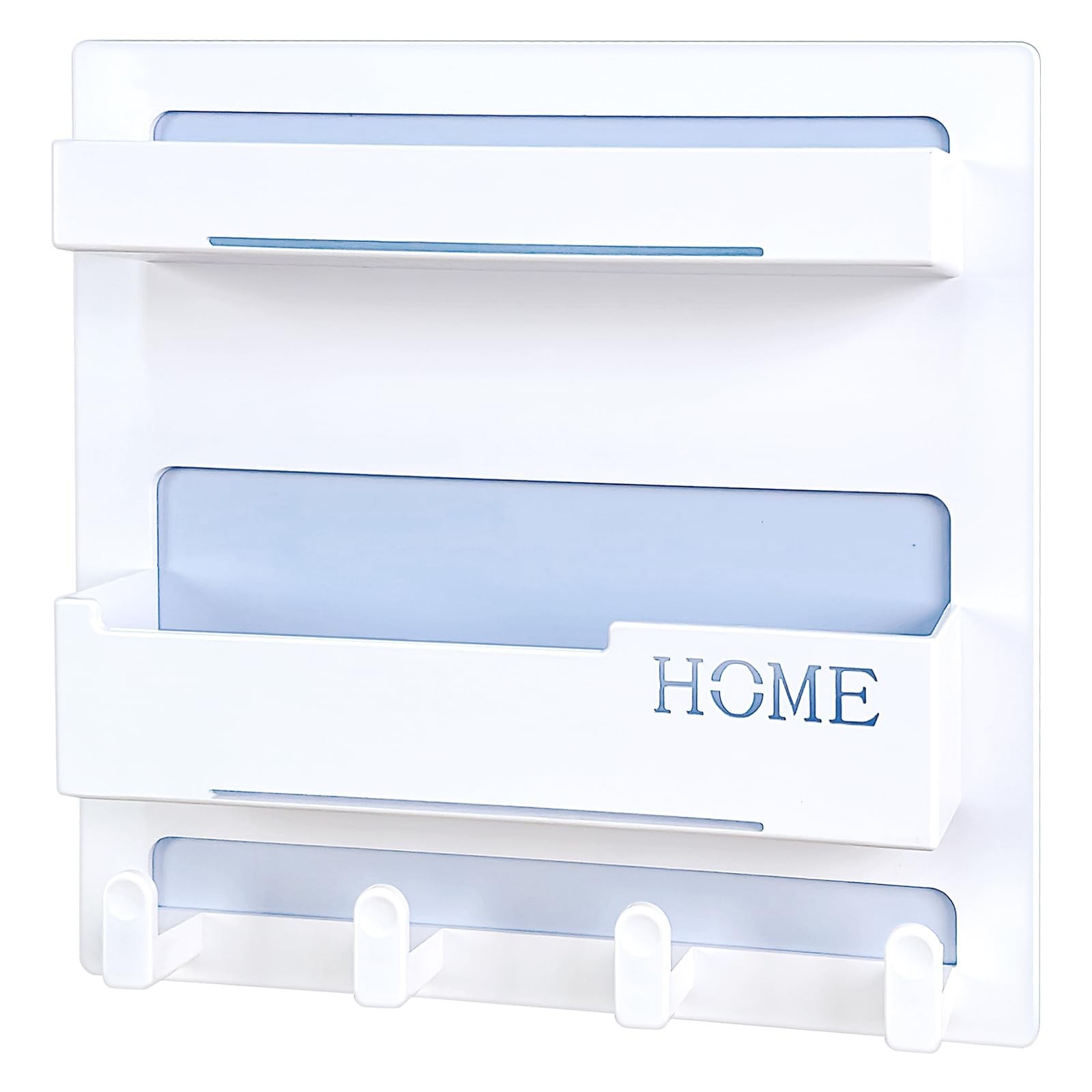 Bedside Shelf Accessories Organizer, Wall Mount Self Stick On, Cute Room Deco…