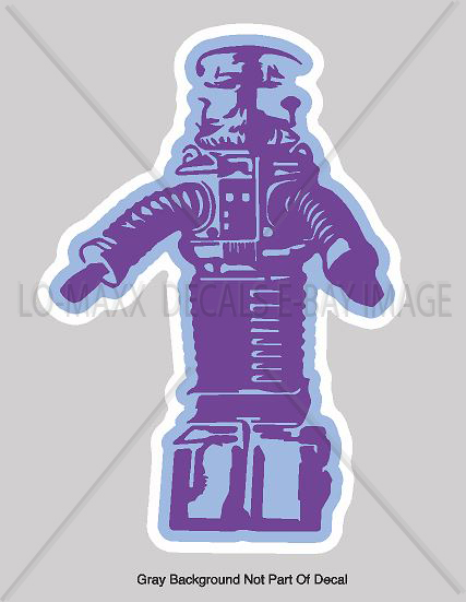 Lost In Space B-9 Robot Television Sci-Fi Series TV Character Cool Vinyl Sticker