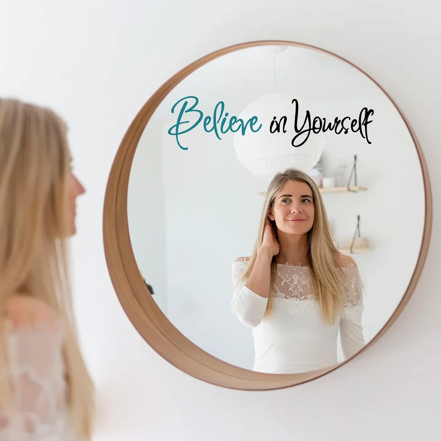 Inspirational Quotes Motivational Sayings Vinyl Peel & Stick Wall Decals for Wom