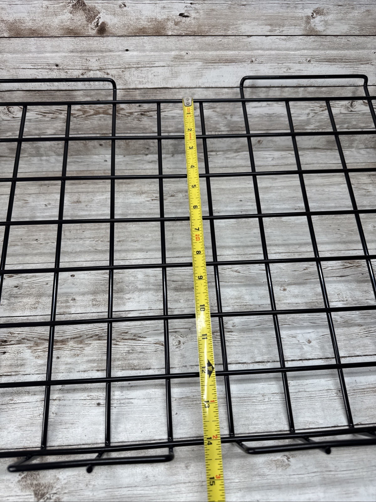 Black Angled Wire Shelf For Slatwall Display Rack (Pack of 6) EBL/SL22