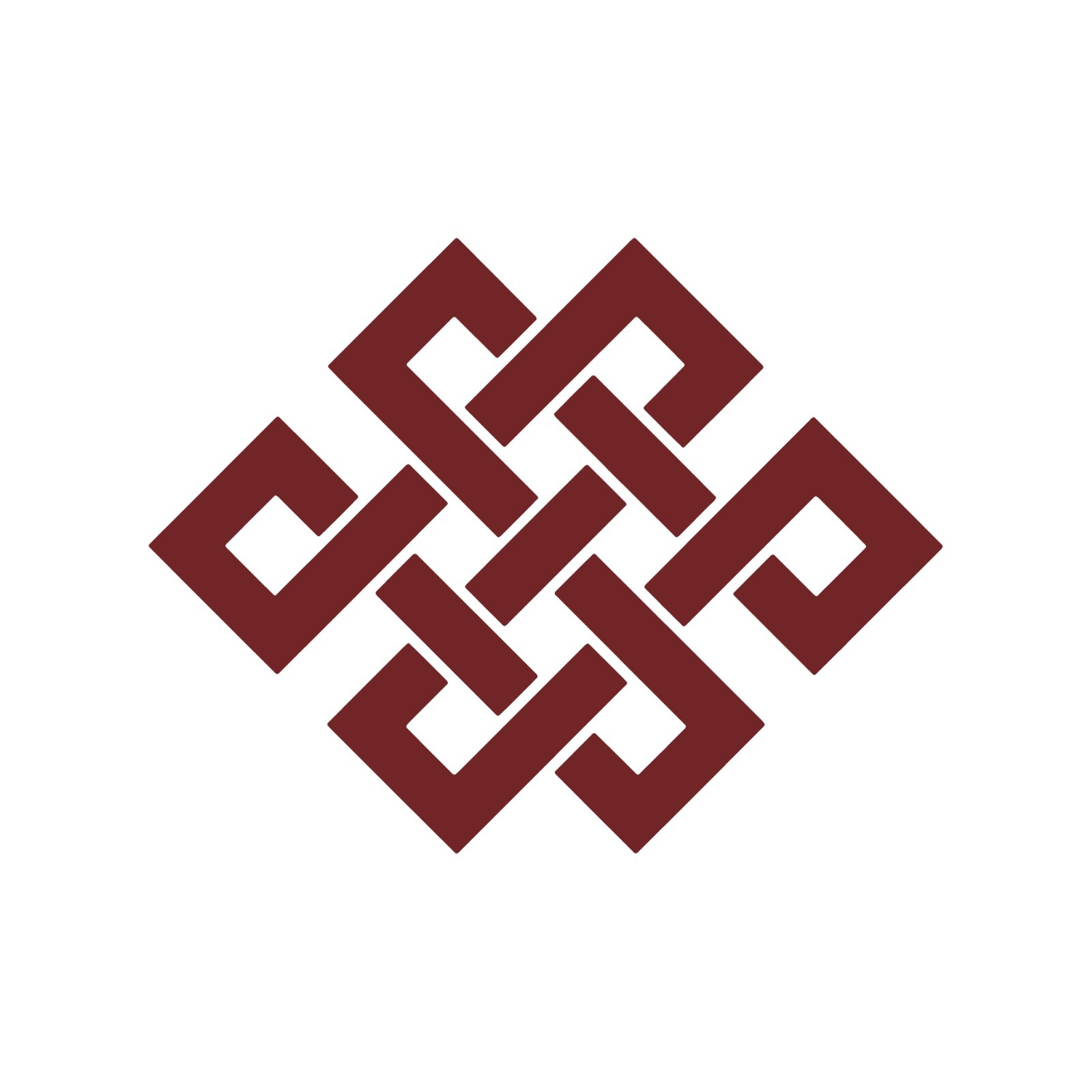 Endless Knot Decal car laptop Buddhist Symbol vinyl Sticker