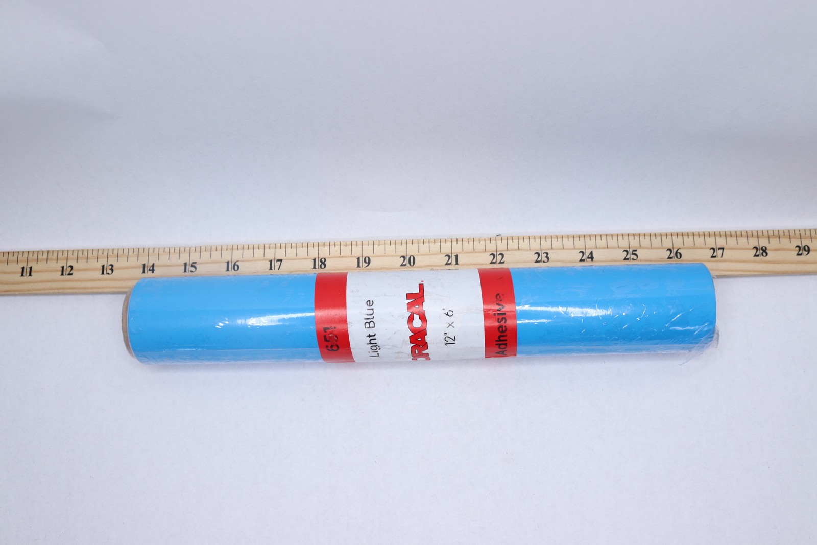 Oracal Glossy Permanent Vinyl Light Blue 12" x 6' 651