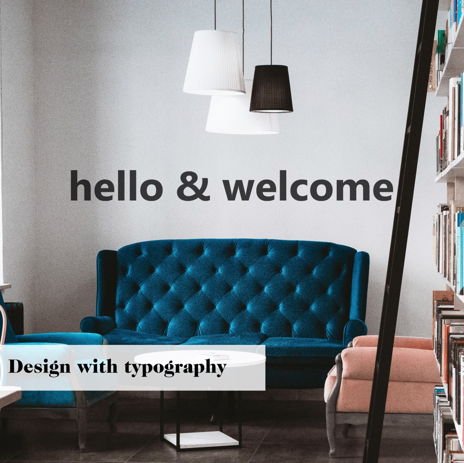 Hello and Welcome Office Wall Decal Sticker Quote Home Decor Wall Art Entrance