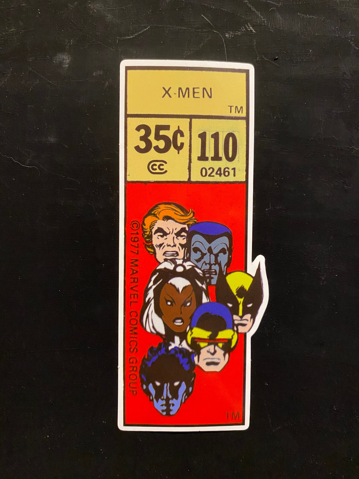 Vintage X-Men Marvel Corner Box 5" Decal Vinyl sticker John Byrne Claremont Era!