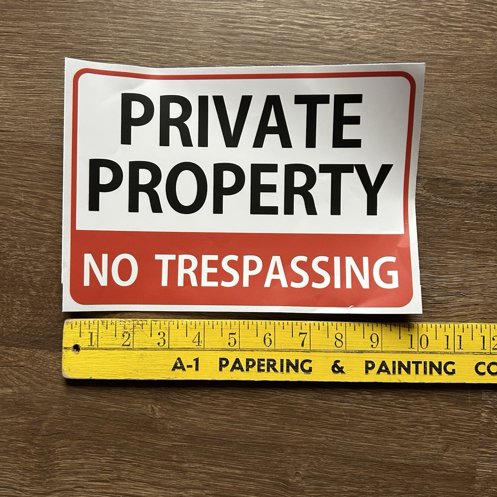 Vinyl Stickers – Private Property