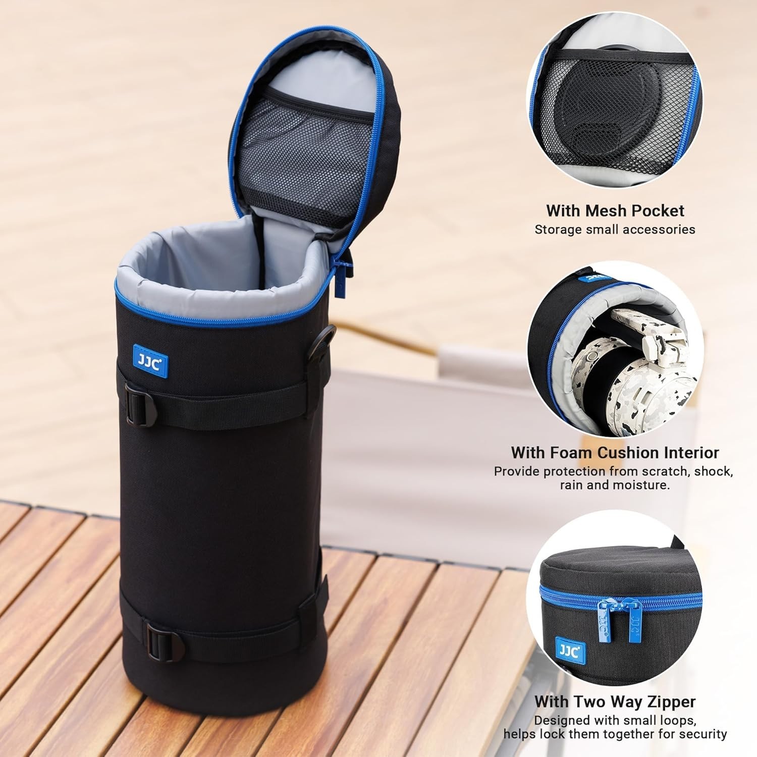 Extra Large Thick Camera Lens Pouch Case for Nikon 180-600Mm/600Mm F6.3 for S…