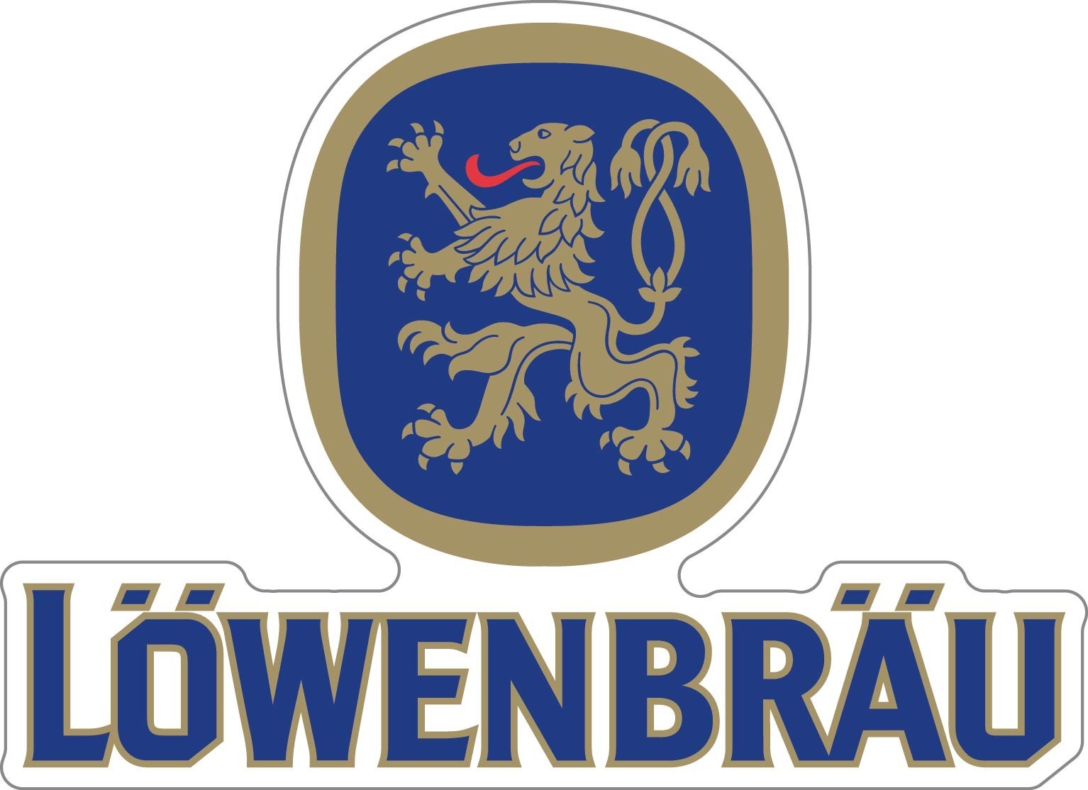 Löwenbräu Lowenbrau Sticker Decal *DIFFERENT SIZES* German Beer Bumper Bar Wall