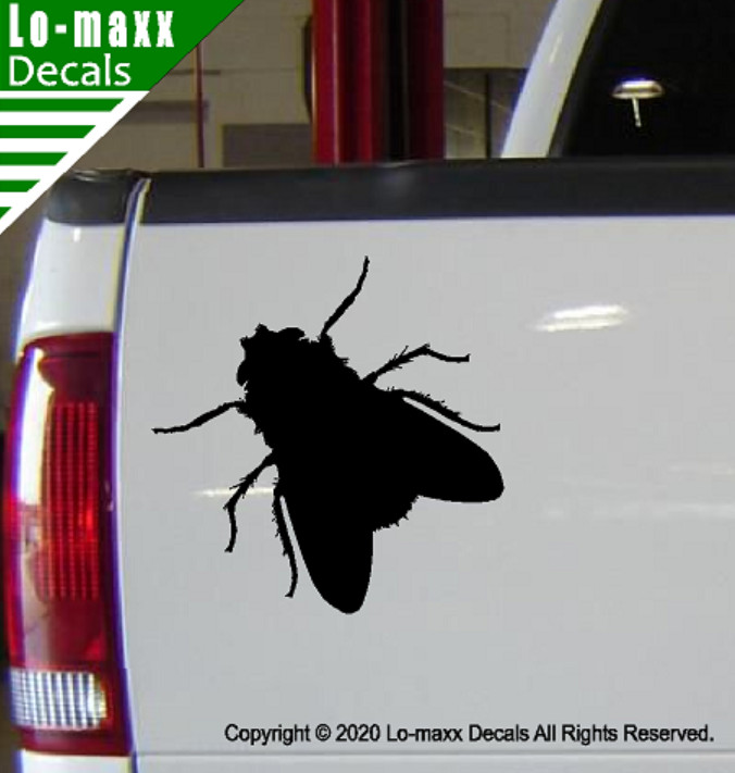 Fly Housefly Original Custom Graphic Art Superior Quality Die Cut Vinyl Decal