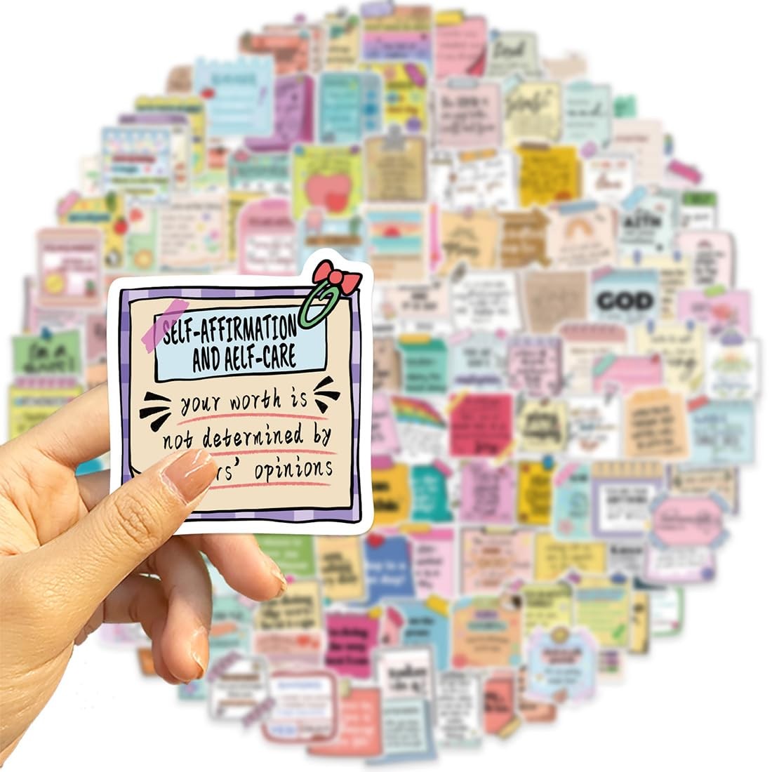 Varazz Affirmation Stickers Mental Health Pack