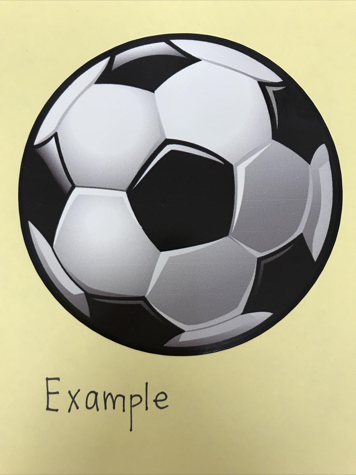 Sticker Decal Flaming SOCCER BALL Car Sports Vinyl Waterproof Football Fire