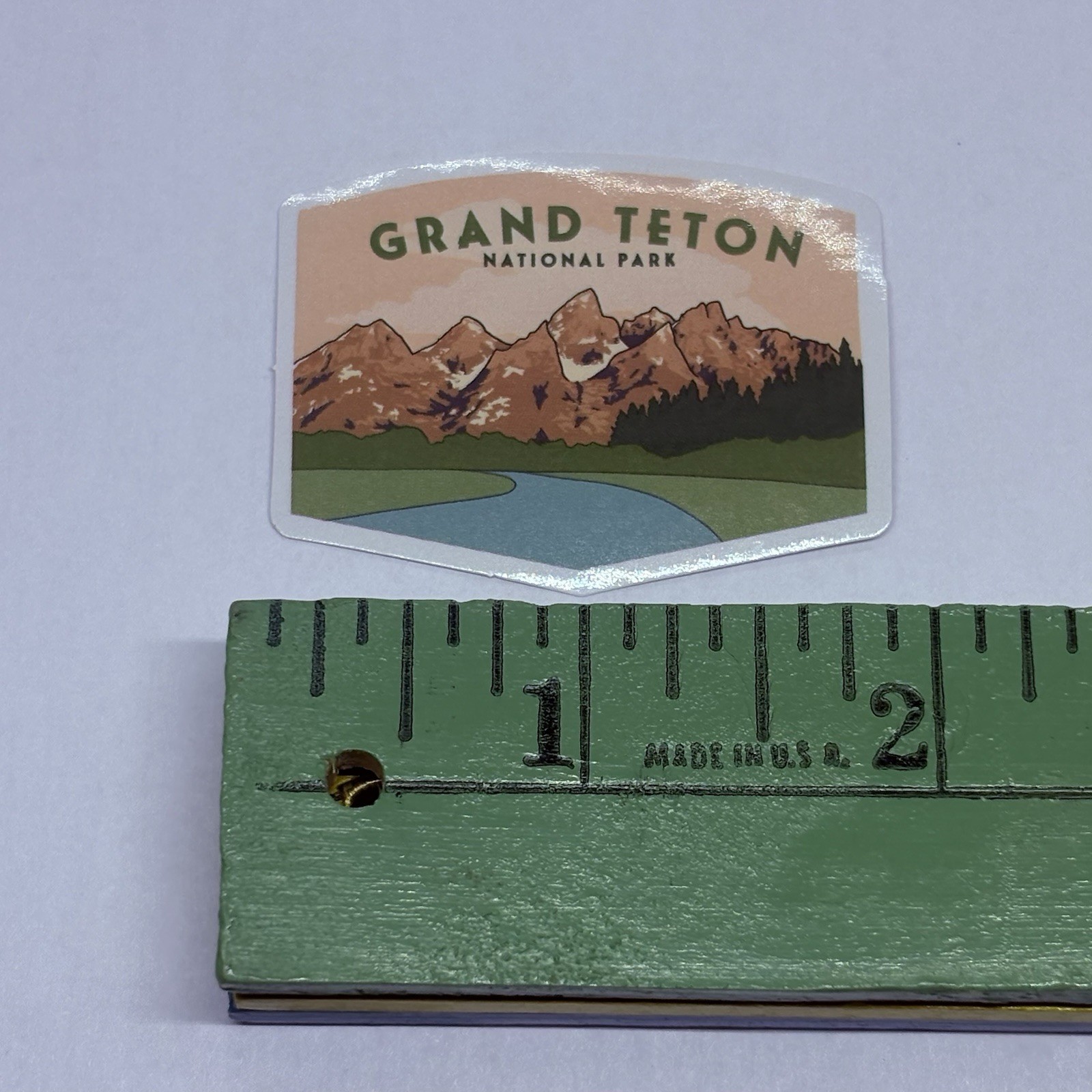 Grand Teton National Park Sticker Travel Scenic Road Decal Vinyl Souvenir Tc9