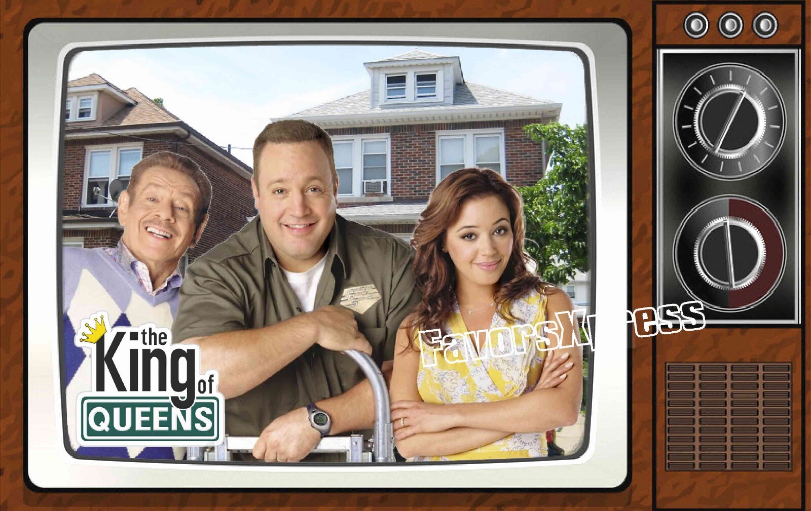 The King of Queens Classic TV Show PHOTO MAGNET 4 X 2.5 INCHES