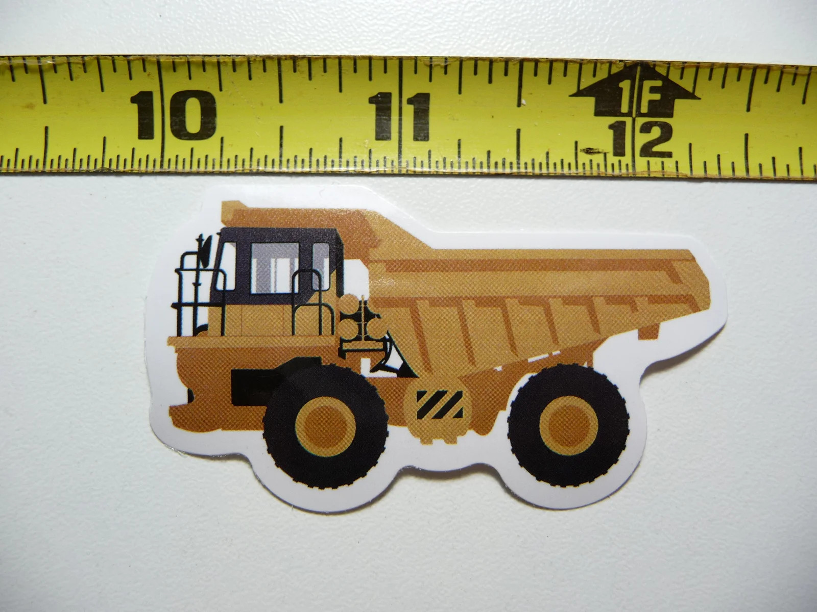 DUMP TRUCK HUGE SMALL STICKER DECAL CONSTRUCTION DEVELOPMENT MACHINERY DRIVER