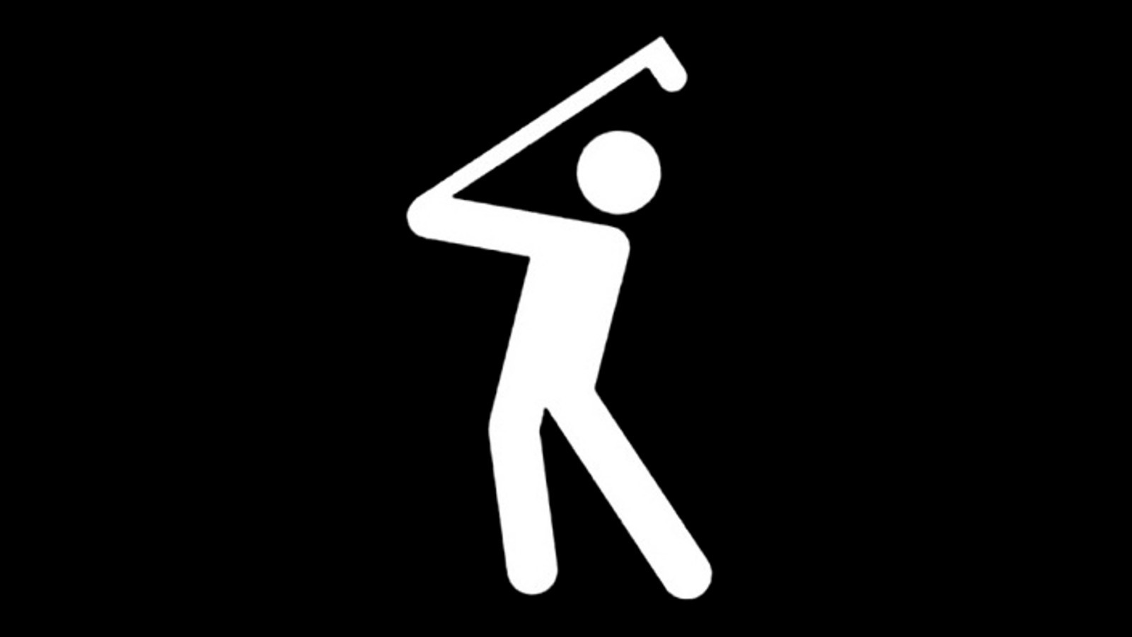 5 – Count Golf Guy Decal Sticker 2.0 Inches x 1.10 Inches