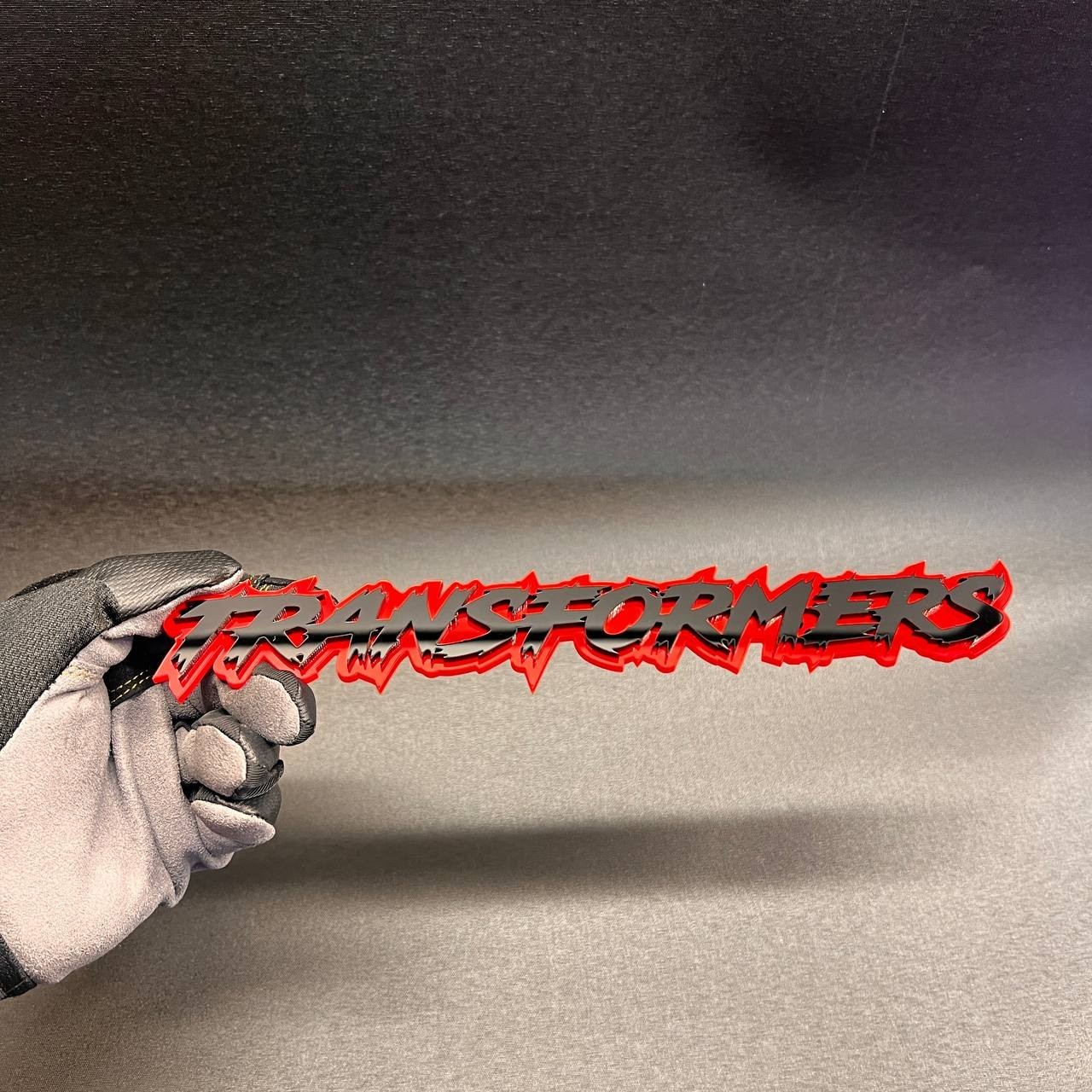 TRANSFORMERS 3D Car Badge Fender Emblem – Grille Holder Acrylic Decal 1X