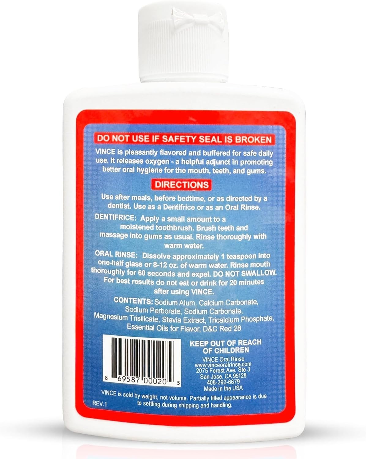 Gum & Mouth Toothpaste Powder – Dentifrice & 4 Ounce (Pack of 1)