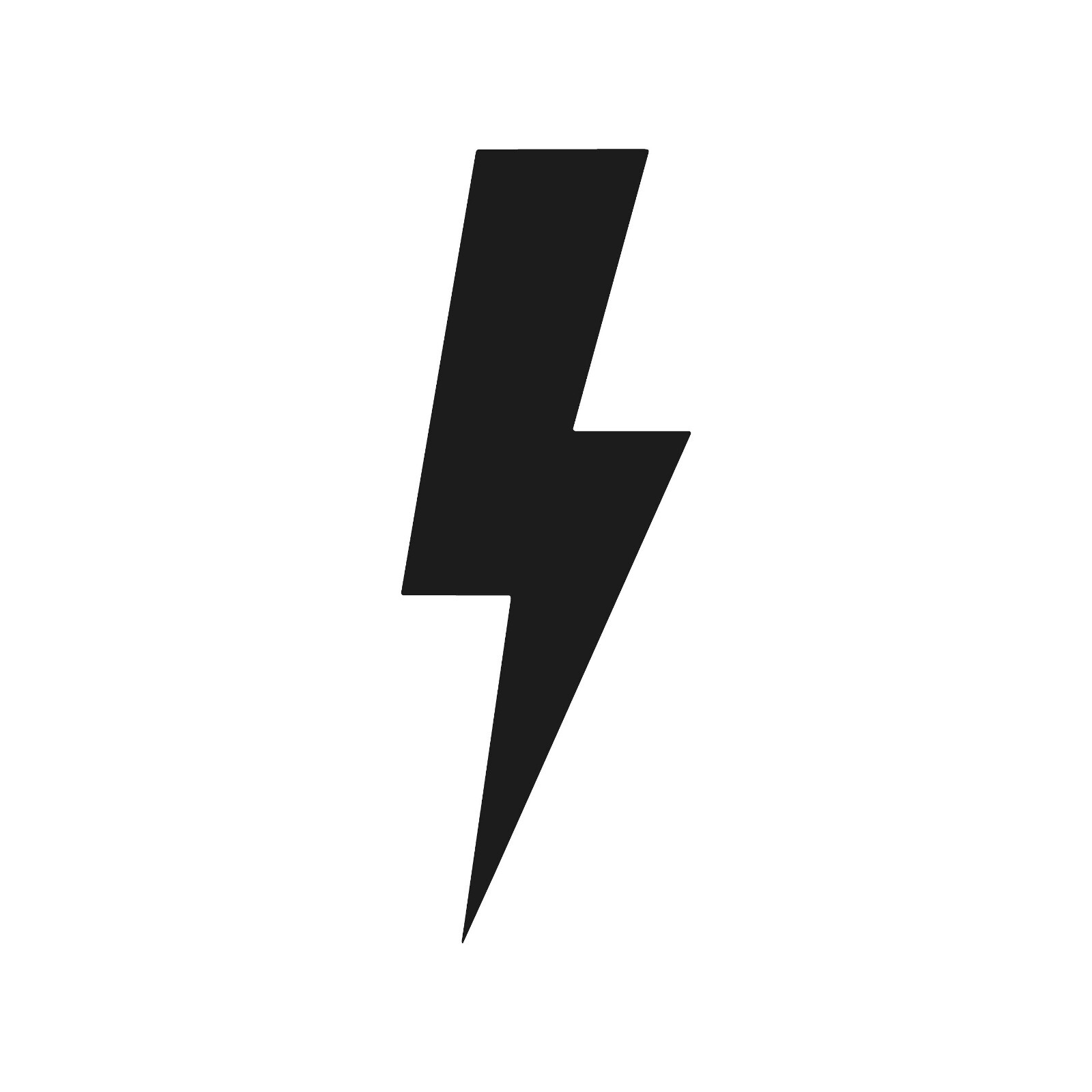 Lightning Bolt Vinyl Decal Window Electric Shock symbol Sticker