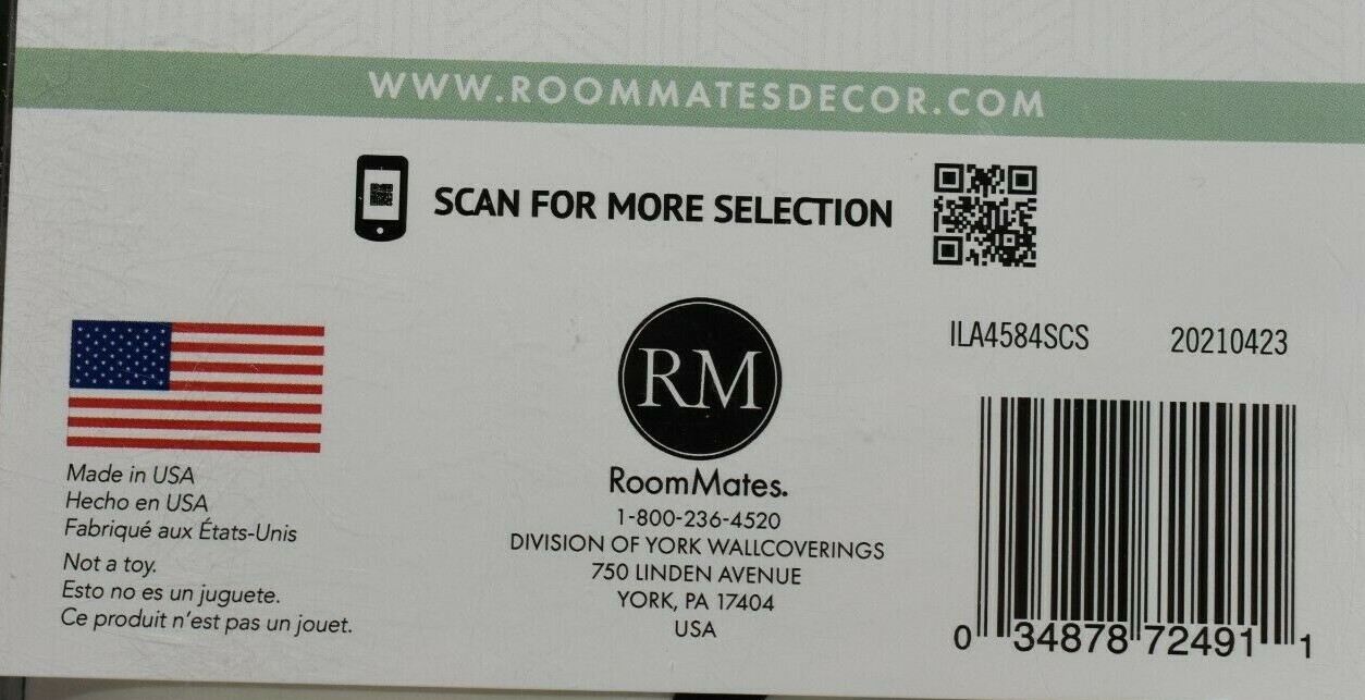 RoomMates Removable Peel and Stick Wall Decals Black Come in Cozy up Quote
